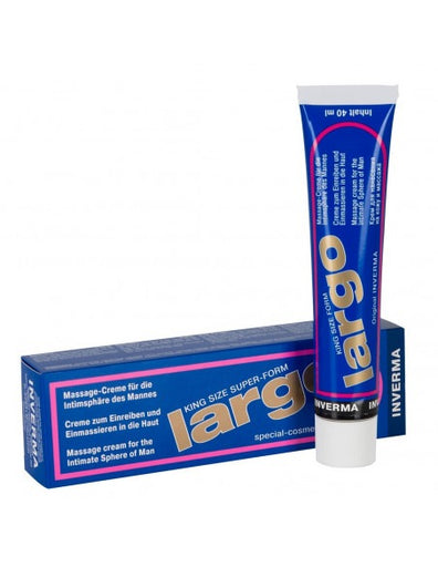 Crema LARGO Inverma pentru marirea penisului si performanta sexuala prelungita, 40 ml